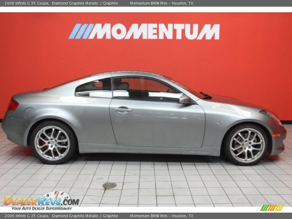 2006 Infiniti G 35 Coupe Diamond Graphite Metallic / Graphite Photo #4