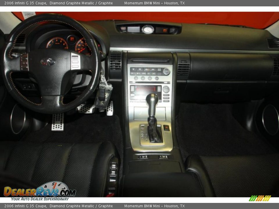 2006 Infiniti G 35 Coupe Diamond Graphite Metallic / Graphite Photo #5
