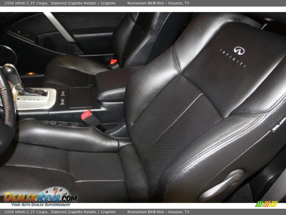 2006 Infiniti G 35 Coupe Diamond Graphite Metallic / Graphite Photo #6