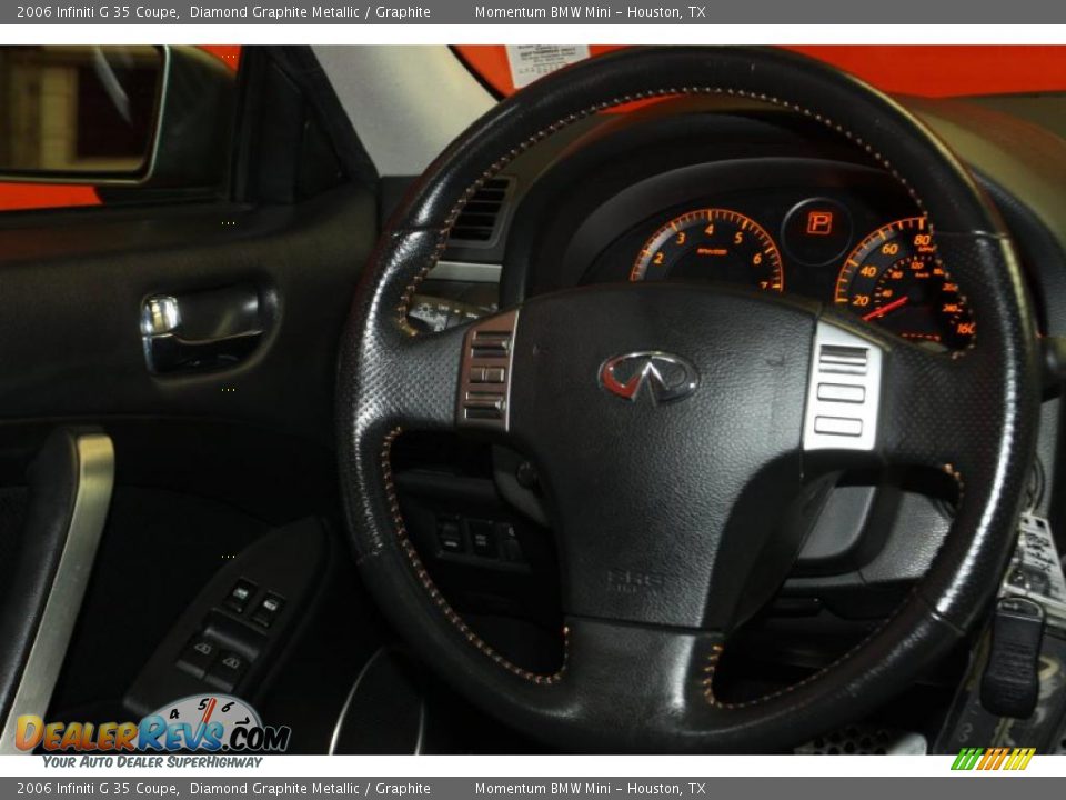 2006 Infiniti G 35 Coupe Diamond Graphite Metallic / Graphite Photo #11