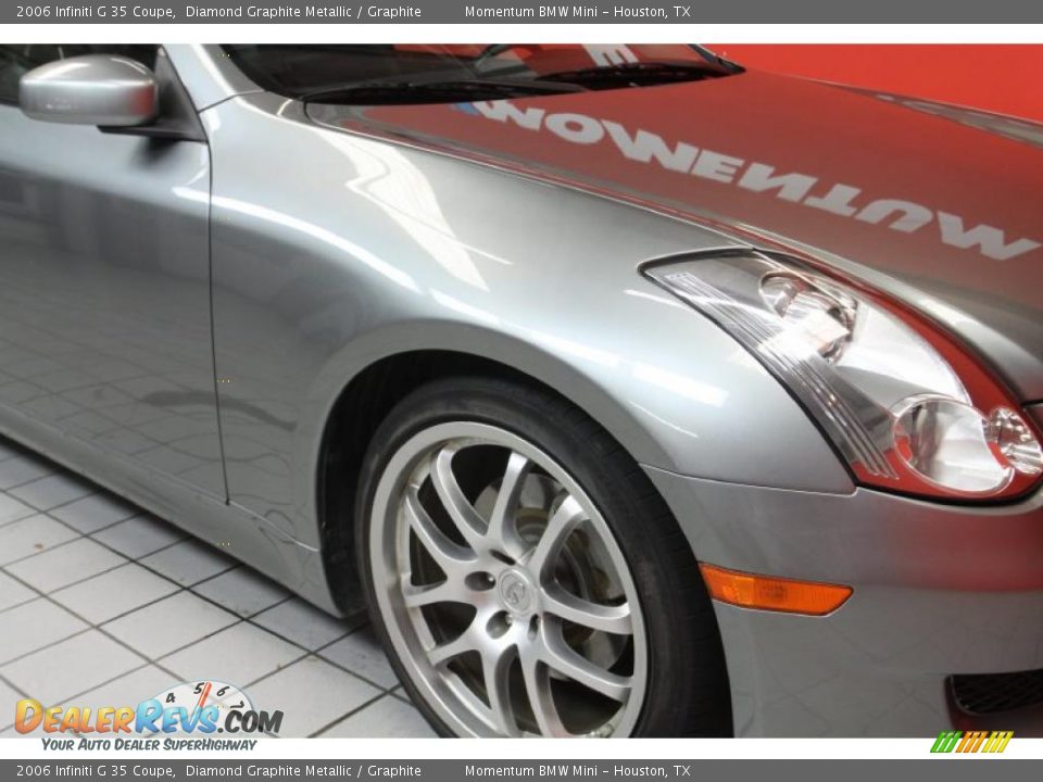 2006 Infiniti G 35 Coupe Diamond Graphite Metallic / Graphite Photo #13