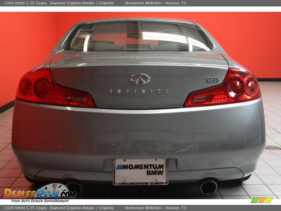 2006 Infiniti G 35 Coupe Diamond Graphite Metallic / Graphite Photo #16