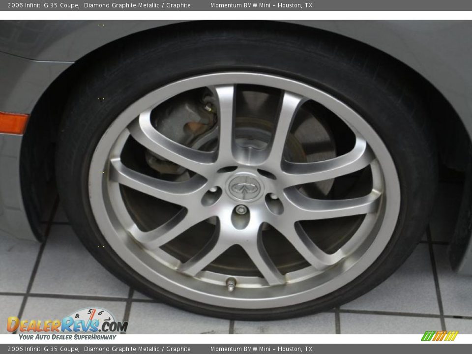 2006 Infiniti G 35 Coupe Diamond Graphite Metallic / Graphite Photo #20