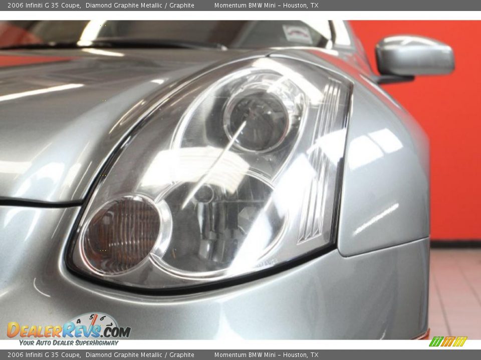2006 Infiniti G 35 Coupe Diamond Graphite Metallic / Graphite Photo #21