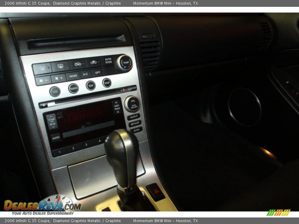 2006 Infiniti G 35 Coupe Diamond Graphite Metallic / Graphite Photo #23