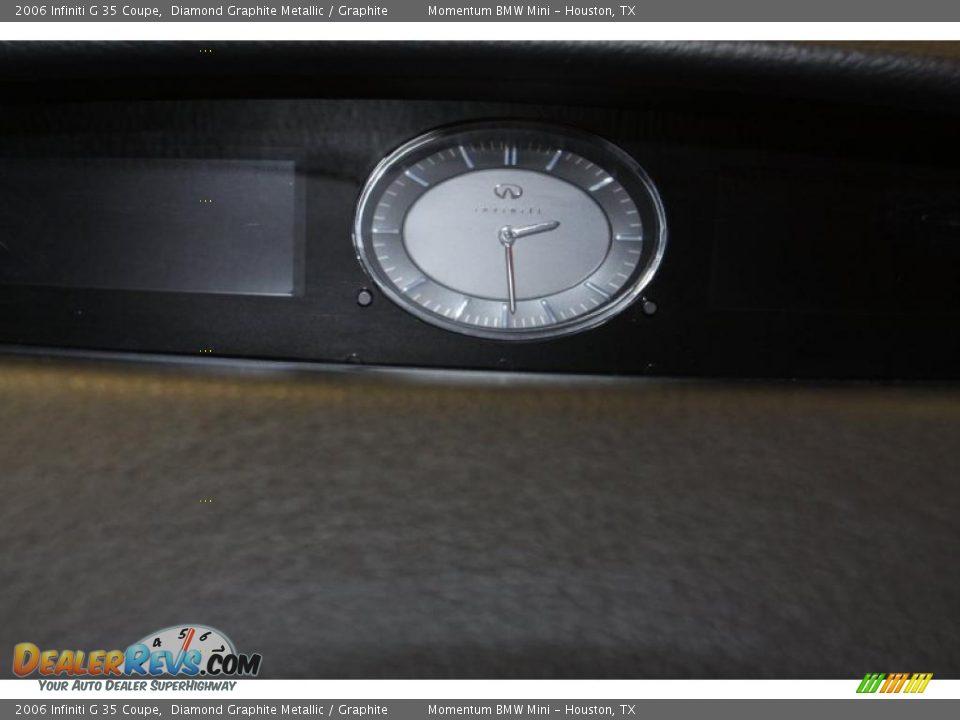 2006 Infiniti G 35 Coupe Diamond Graphite Metallic / Graphite Photo #24
