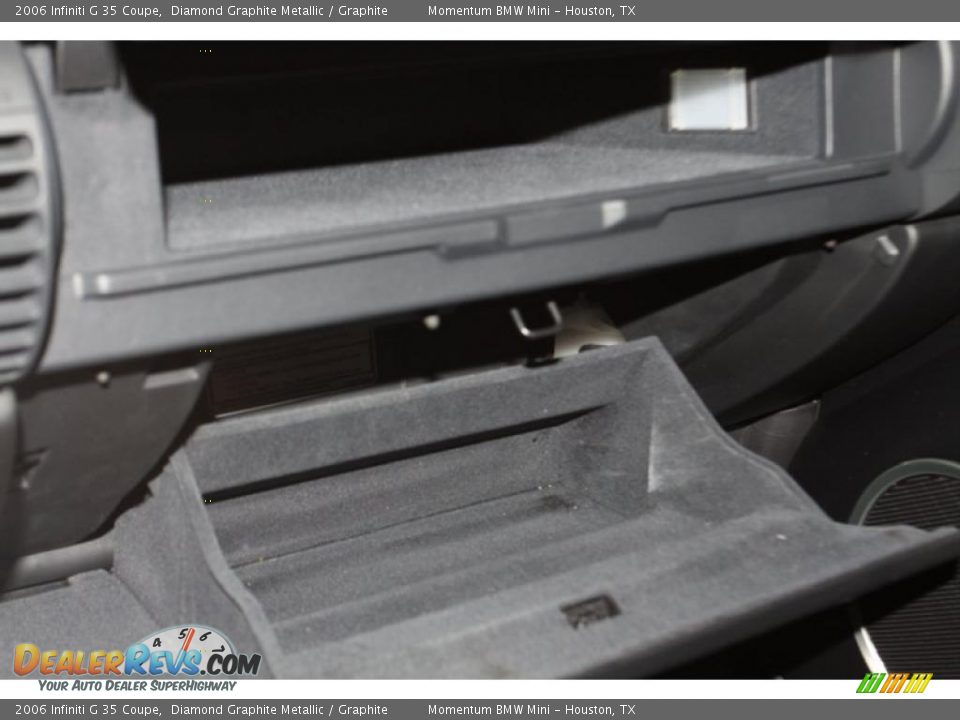 2006 Infiniti G 35 Coupe Diamond Graphite Metallic / Graphite Photo #25