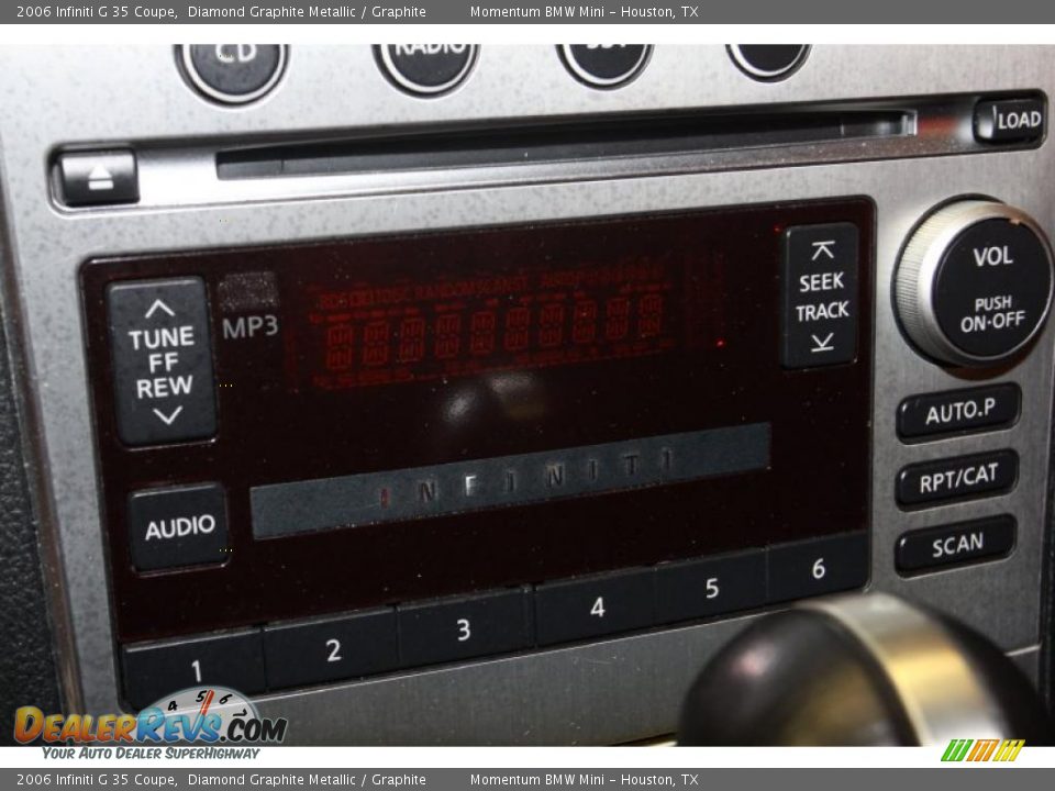 2006 Infiniti G 35 Coupe Diamond Graphite Metallic / Graphite Photo #27