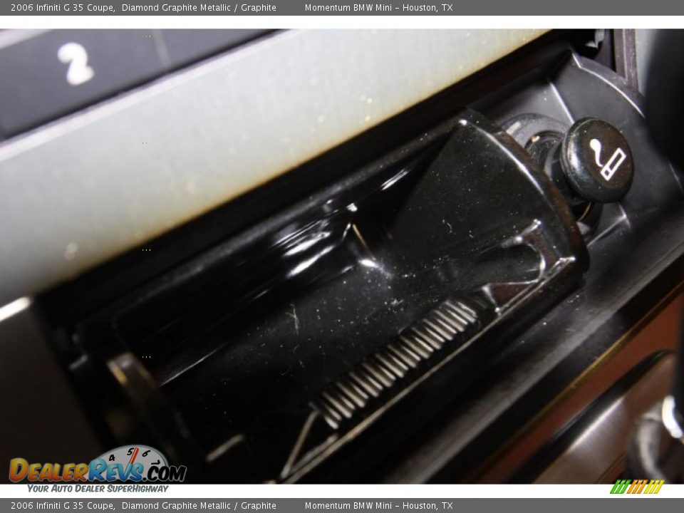 2006 Infiniti G 35 Coupe Diamond Graphite Metallic / Graphite Photo #28