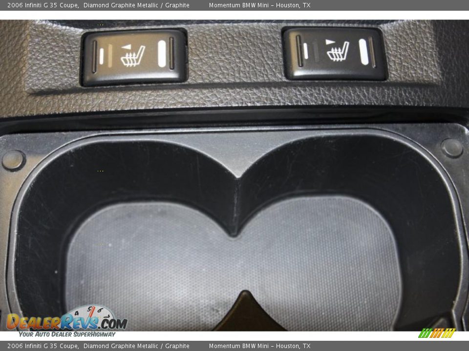 2006 Infiniti G 35 Coupe Diamond Graphite Metallic / Graphite Photo #30