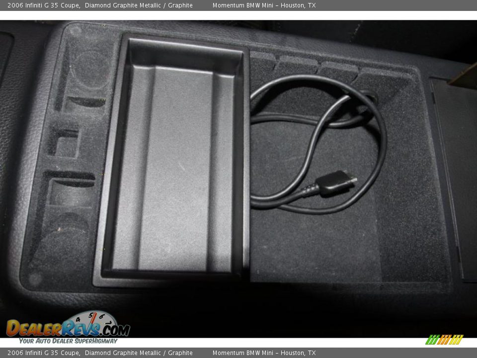 2006 Infiniti G 35 Coupe Diamond Graphite Metallic / Graphite Photo #31