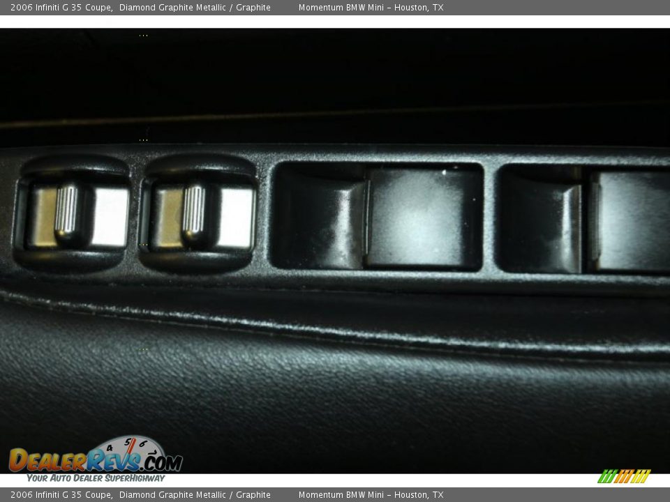 2006 Infiniti G 35 Coupe Diamond Graphite Metallic / Graphite Photo #32