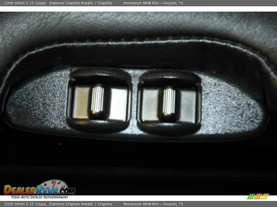 2006 Infiniti G 35 Coupe Diamond Graphite Metallic / Graphite Photo #33