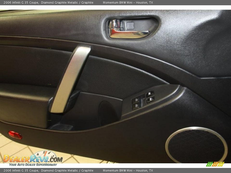 2006 Infiniti G 35 Coupe Diamond Graphite Metallic / Graphite Photo #35