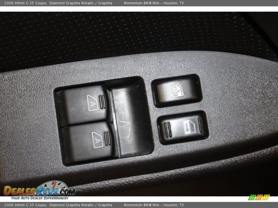 2006 Infiniti G 35 Coupe Diamond Graphite Metallic / Graphite Photo #36