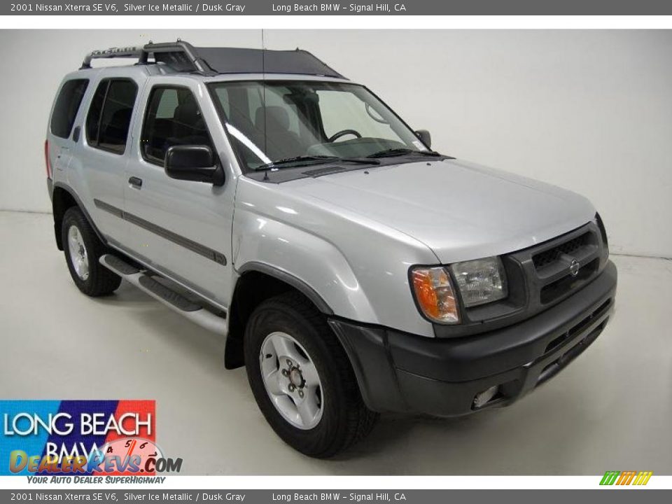 2001 Nissan Xterra SE V6 Silver Ice Metallic / Dusk Gray Photo #1