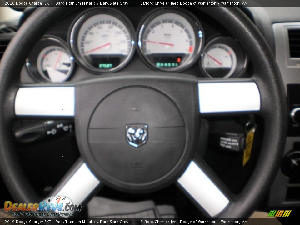 2010 Dodge Charger SXT Dark Titanium Metallic / Dark Slate Gray Photo #16