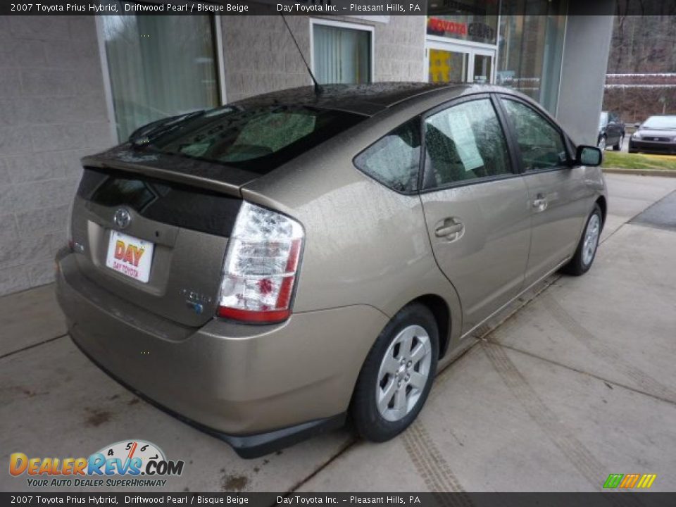 2007 Toyota Prius Hybrid Driftwood Pearl / Bisque Beige Photo #2