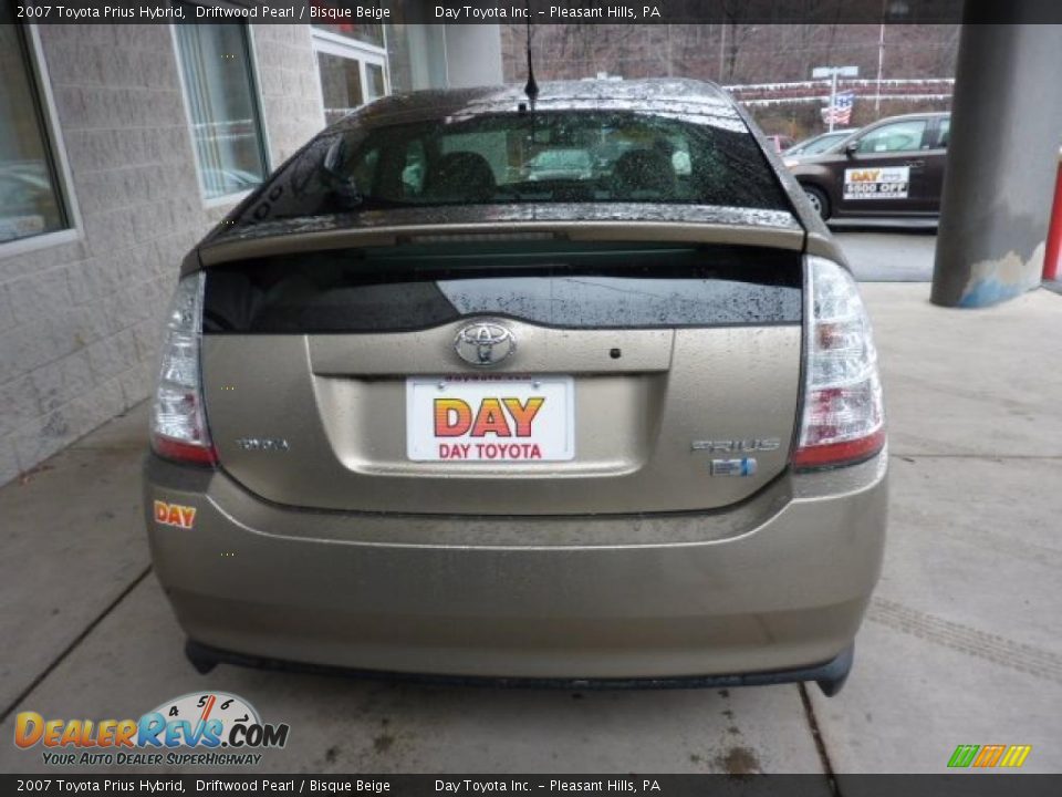 2007 Toyota Prius Hybrid Driftwood Pearl / Bisque Beige Photo #3