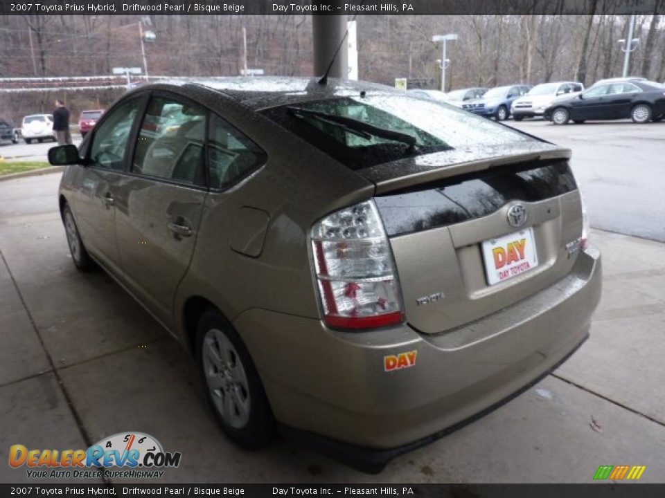 2007 Toyota Prius Hybrid Driftwood Pearl / Bisque Beige Photo #4