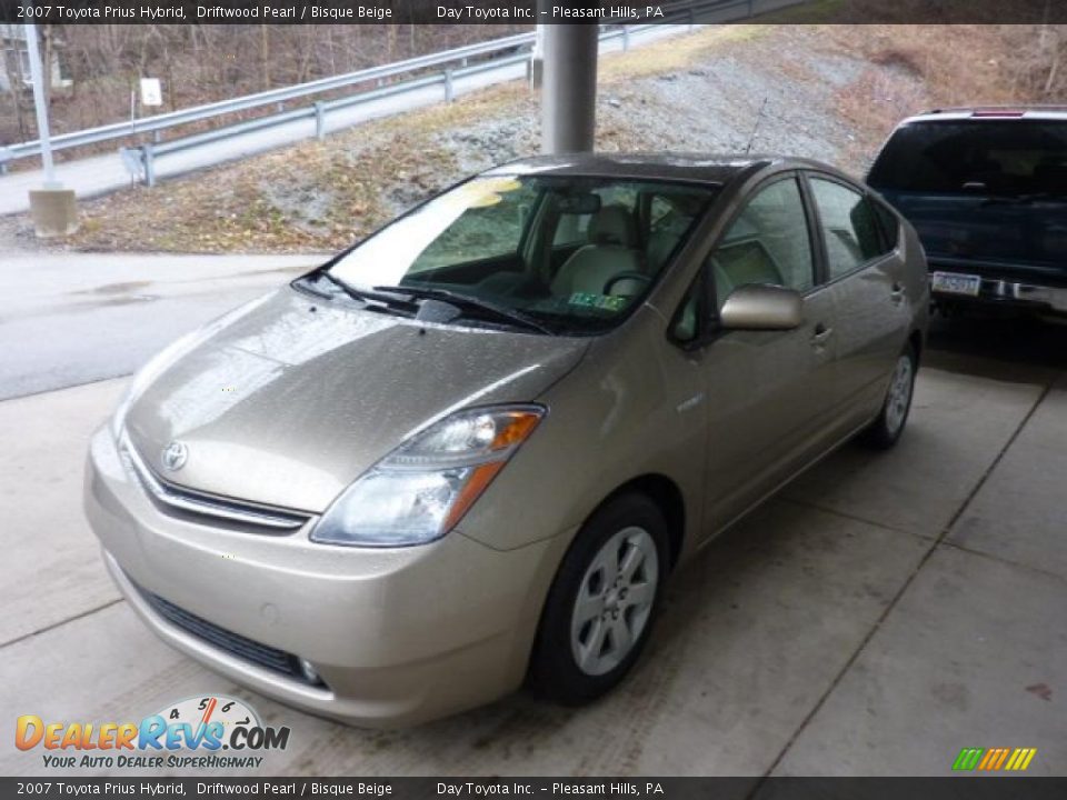 2007 Toyota Prius Hybrid Driftwood Pearl / Bisque Beige Photo #5