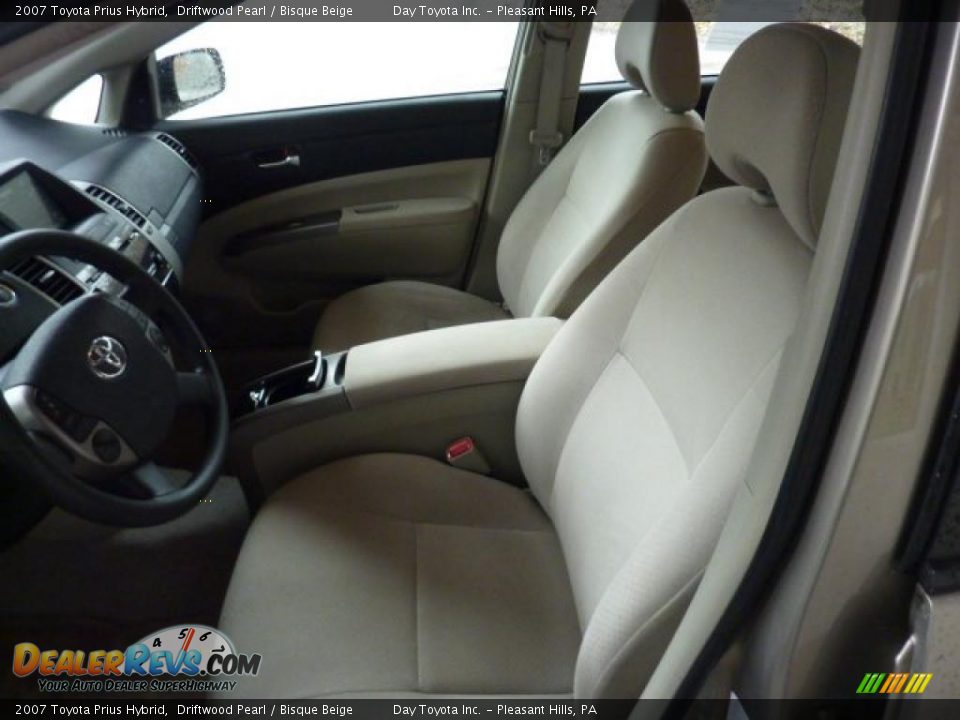 2007 Toyota Prius Hybrid Driftwood Pearl / Bisque Beige Photo #8