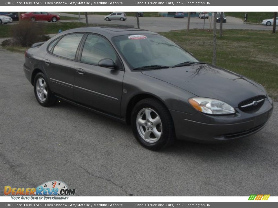 2002 Ford Taurus SES Dark Shadow Grey Metallic / Medium Graphite Photo #1