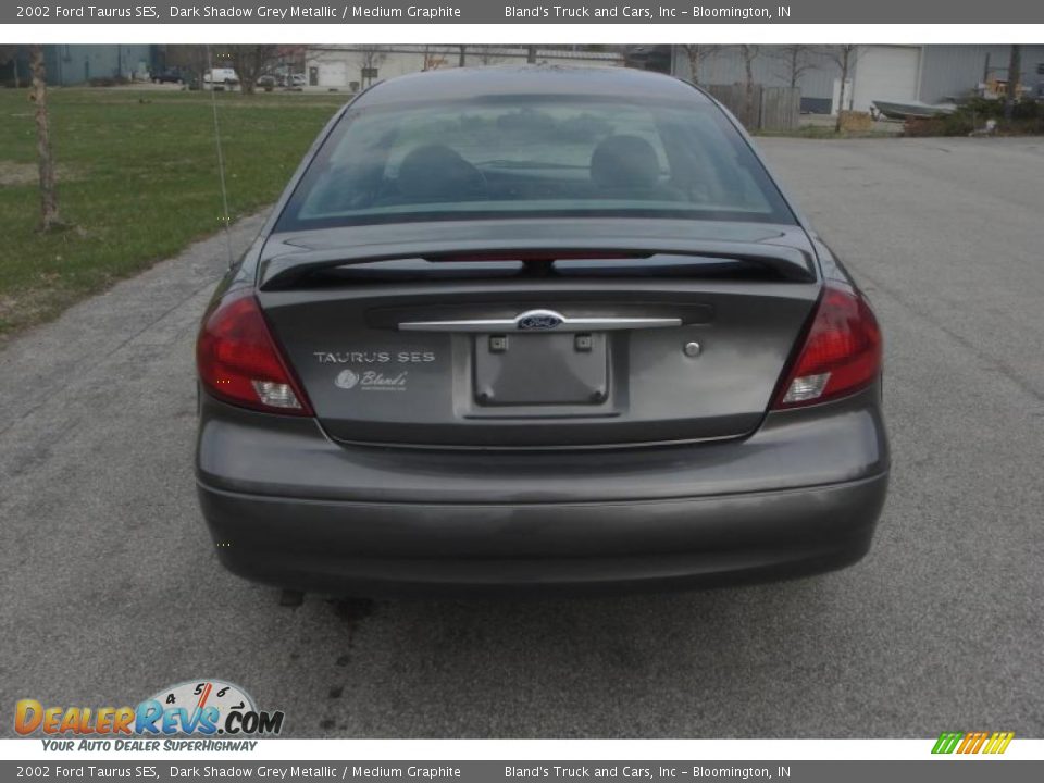 2002 Ford Taurus SES Dark Shadow Grey Metallic / Medium Graphite Photo #3