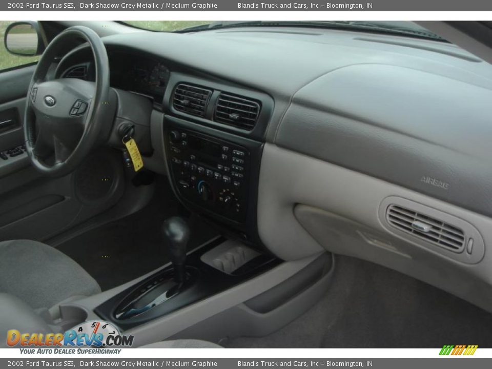 2002 Ford Taurus SES Dark Shadow Grey Metallic / Medium Graphite Photo #9