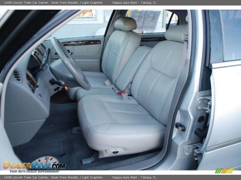 Light Graphite Interior - 1998 Lincoln Town Car Cartier Photo #15