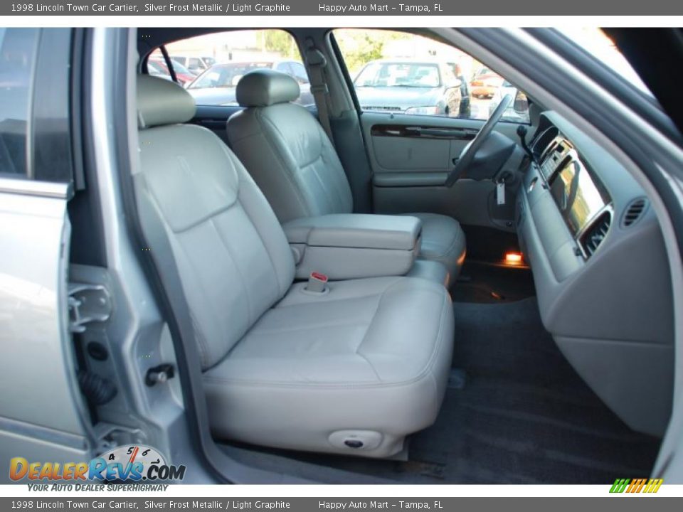 Light Graphite Interior - 1998 Lincoln Town Car Cartier Photo #19