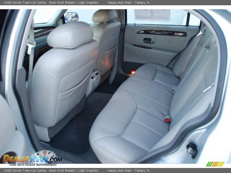 Light Graphite Interior - 1998 Lincoln Town Car Cartier Photo #24