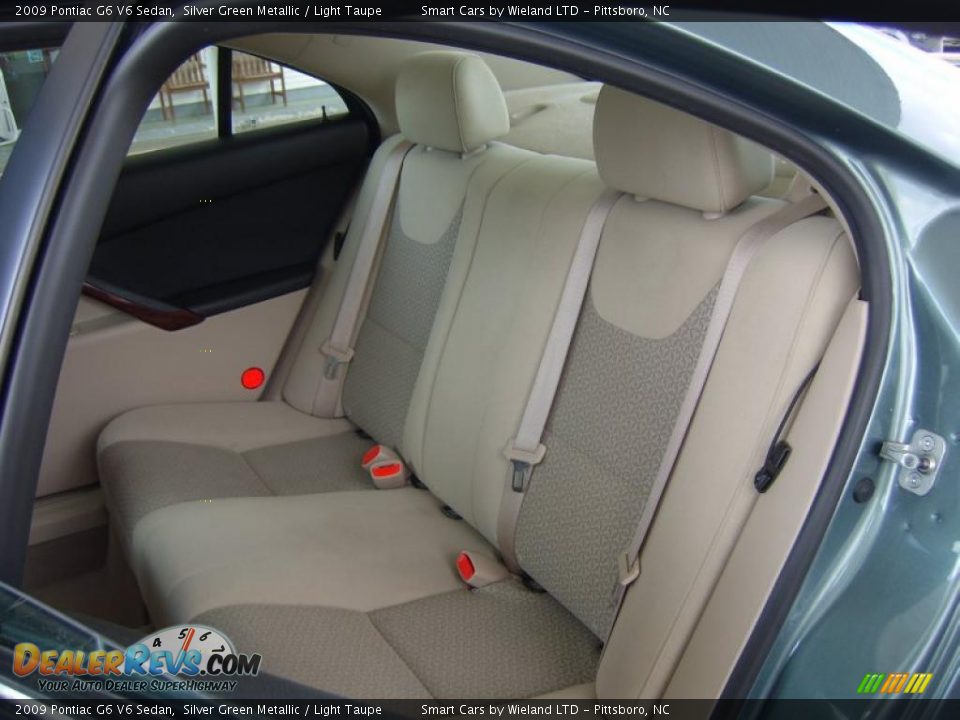 Light Taupe Interior - 2009 Pontiac G6 V6 Sedan Photo #13