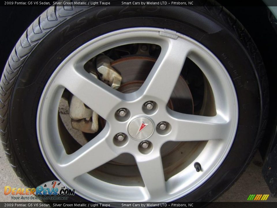 2009 Pontiac G6 V6 Sedan Wheel Photo #25