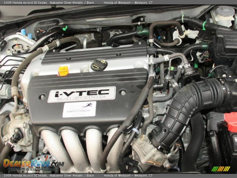 2006 Honda Accord SE Sedan 2.4L DOHC 16V i-VTEC 4 Cylinder Engine Photo #25