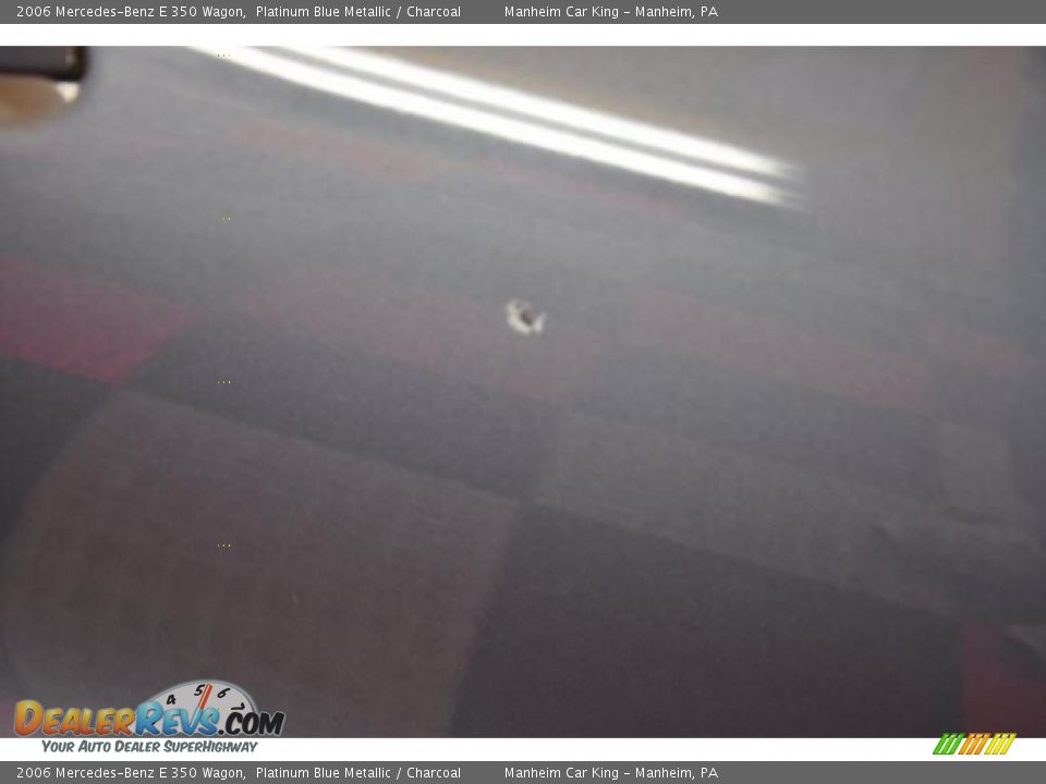 2006 Mercedes-Benz E 350 Wagon Platinum Blue Metallic / Charcoal Photo #27