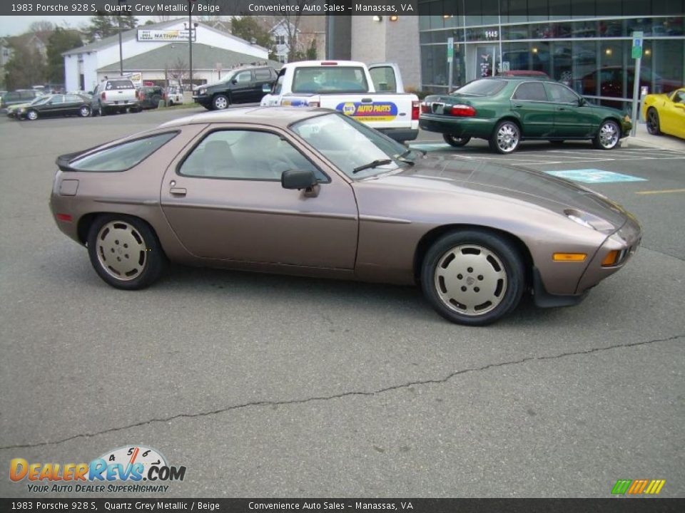 Quartz Grey Metallic 1983 Porsche 928 S Photo #1