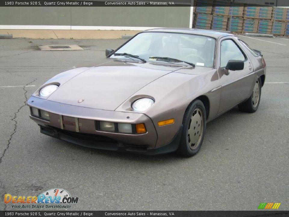 Quartz Grey Metallic 1983 Porsche 928 S Photo #4