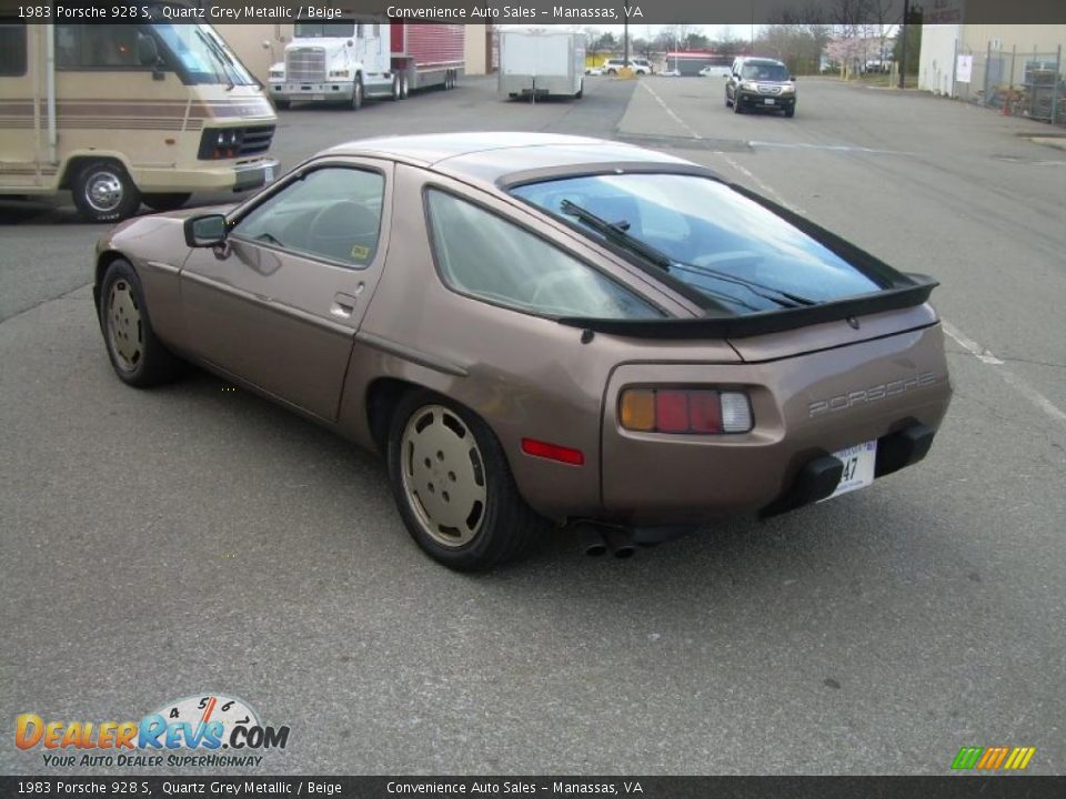 Quartz Grey Metallic 1983 Porsche 928 S Photo #6