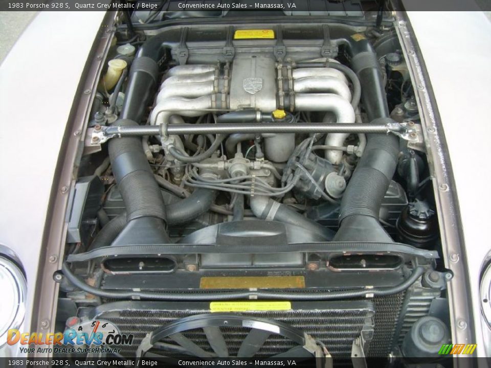 1983 Porsche 928 S 4.7 Liter SOHC 16-Valve V8 Engine Photo #18