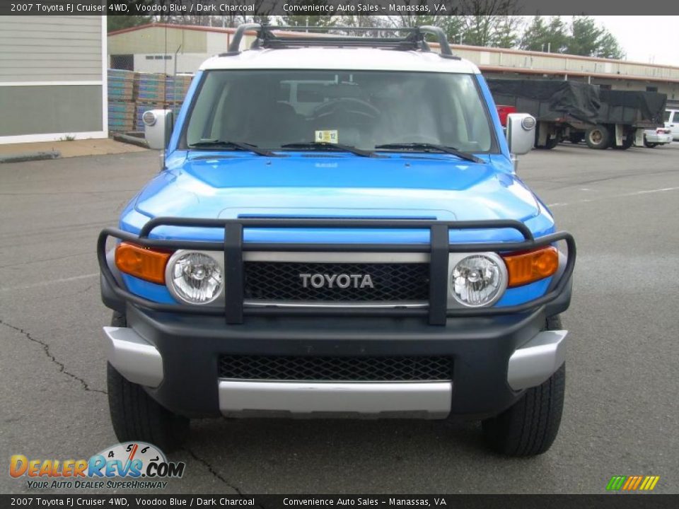 2007 Toyota FJ Cruiser 4WD Voodoo Blue / Dark Charcoal Photo #3