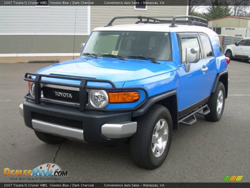 2007 Toyota FJ Cruiser 4WD Voodoo Blue / Dark Charcoal Photo #4