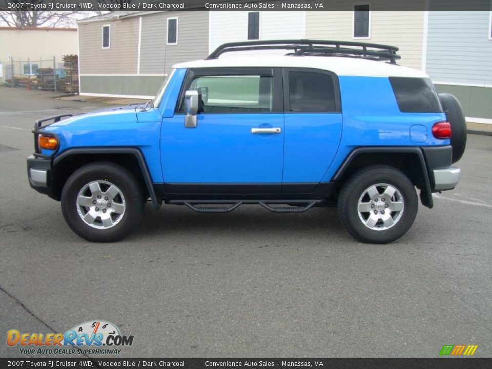 2007 Toyota FJ Cruiser 4WD Voodoo Blue / Dark Charcoal Photo #5