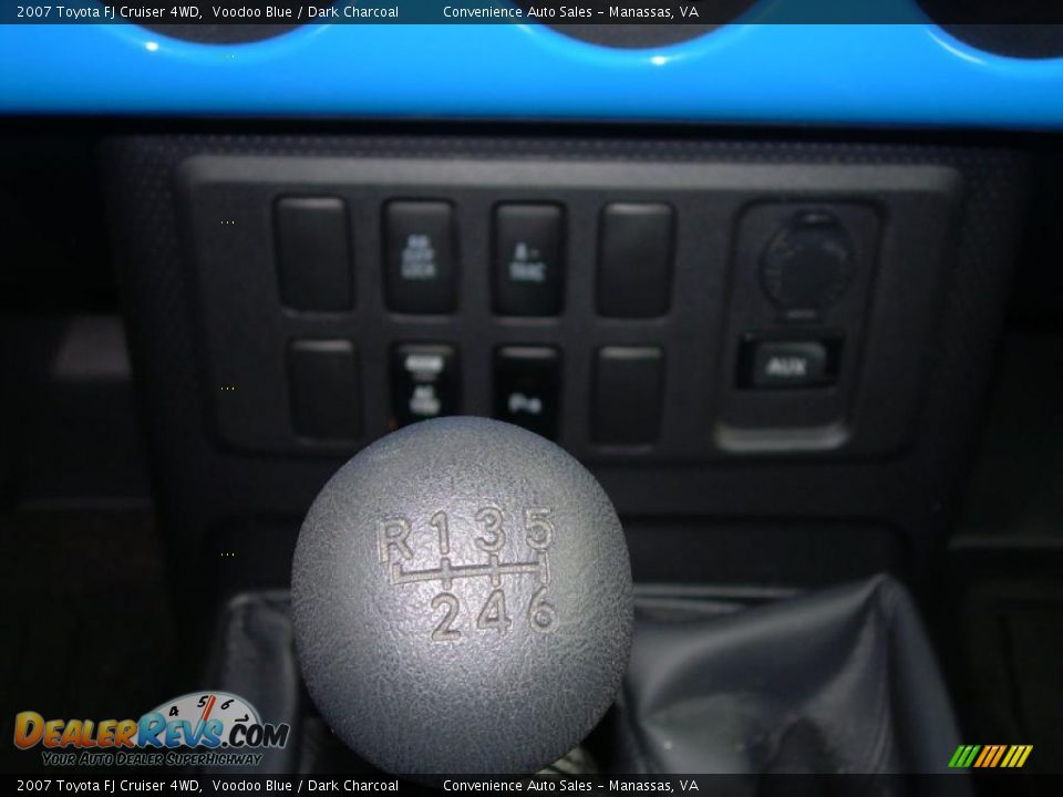 2007 Toyota FJ Cruiser 4WD Voodoo Blue / Dark Charcoal Photo #18