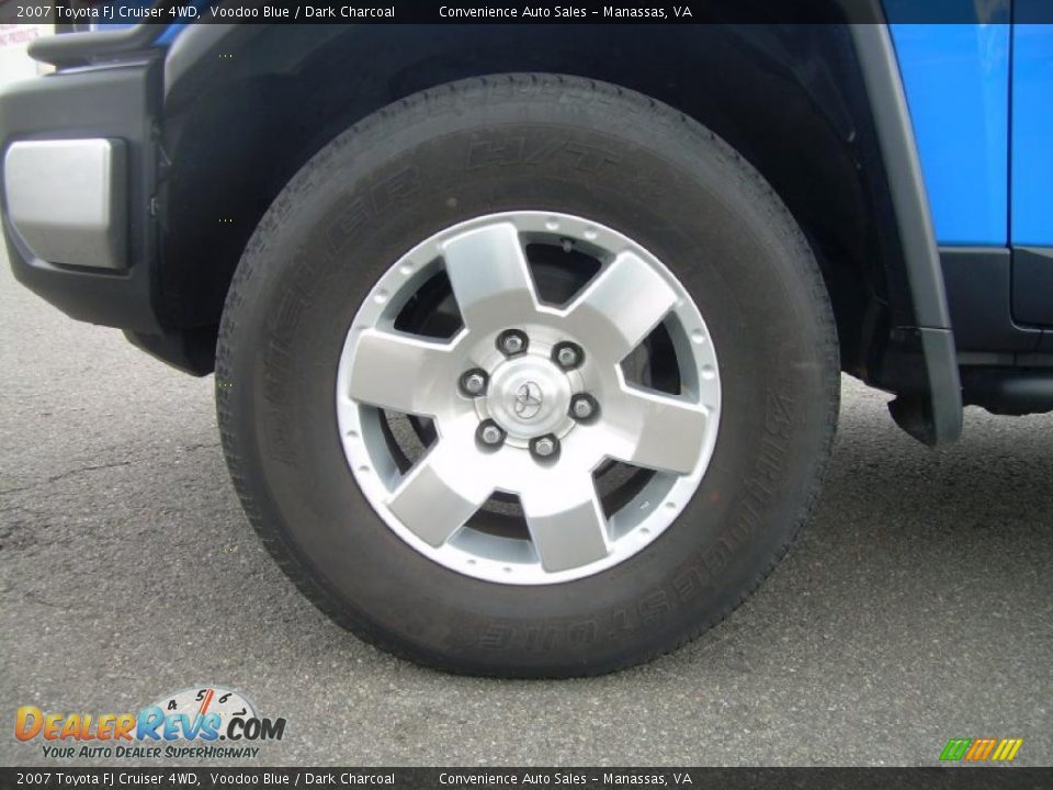 2007 Toyota FJ Cruiser 4WD Voodoo Blue / Dark Charcoal Photo #21