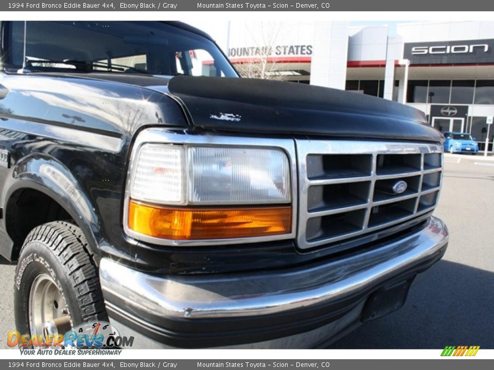 1994 Ford Bronco Eddie Bauer 4x4 Ebony Black / Gray Photo #29