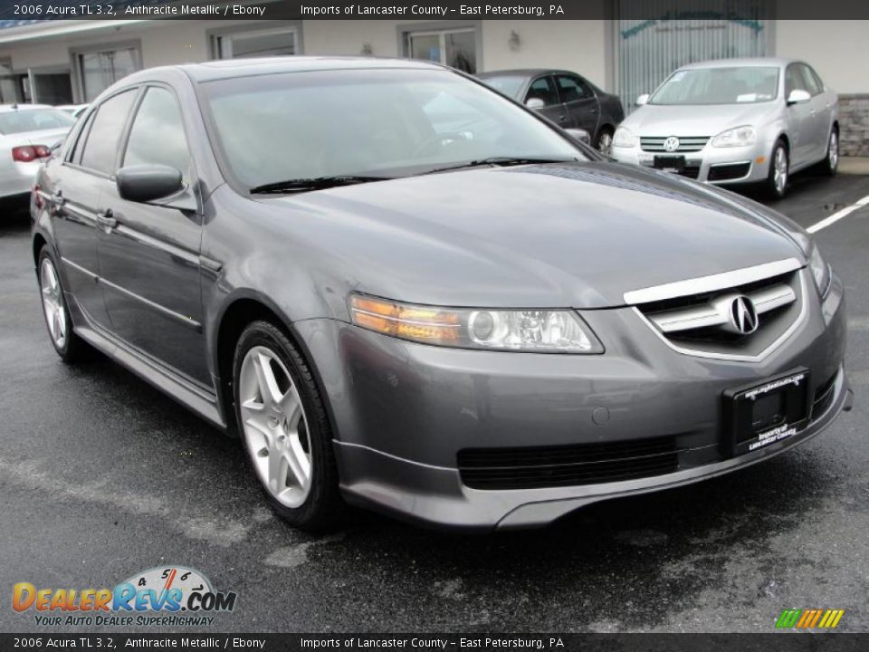 2006 Acura Tl 3 2 Anthracite Metallic Ebony Photo 1 Dealerrevs Com