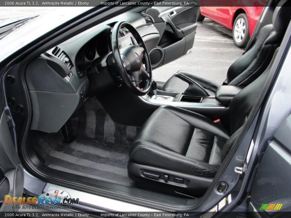 2006 Acura TL 3.2 Anthracite Metallic / Ebony Photo #8