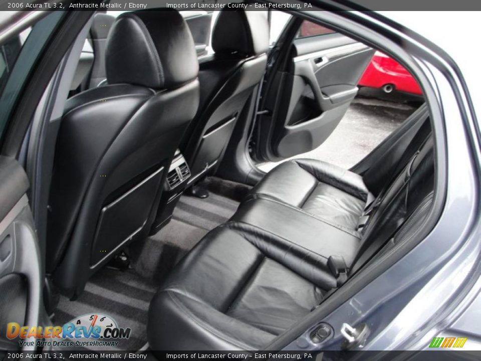 2006 Acura TL 3.2 Anthracite Metallic / Ebony Photo #9