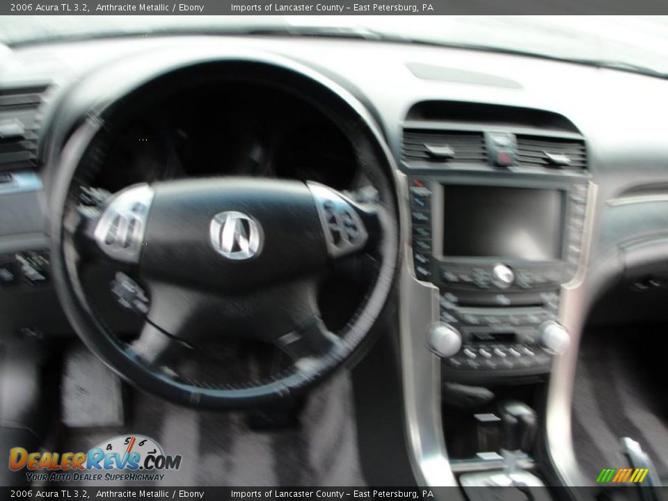 2006 Acura TL 3.2 Anthracite Metallic / Ebony Photo #10